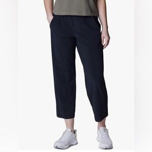 Columbia Black NWT and Gray NWOT Anytime Flex Capri Wide-Leg Pants Sz XL $85